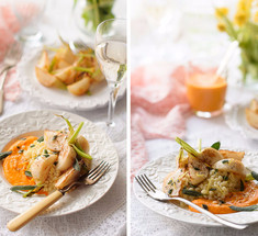 Репа в шалфейном масле с морковным соусом— сказочное блюдо!