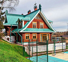 Фасад в русском стиле: ярко, оригинально и красиво