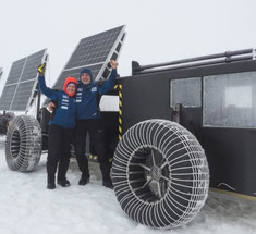 Голландская пара отправится в путешествие на Южный полюс на напечатанном солнечном авто