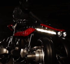 Lazareth представляет мотоцикл-ховербайк с реактивными турбинами в колесах