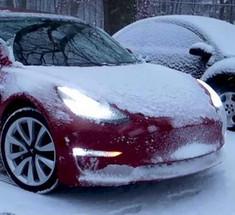 Tesla Model 3: зимние советы 