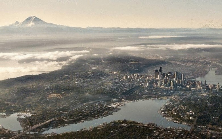 Потрясающие снимки городов с высоты птичьего полета - фото 4