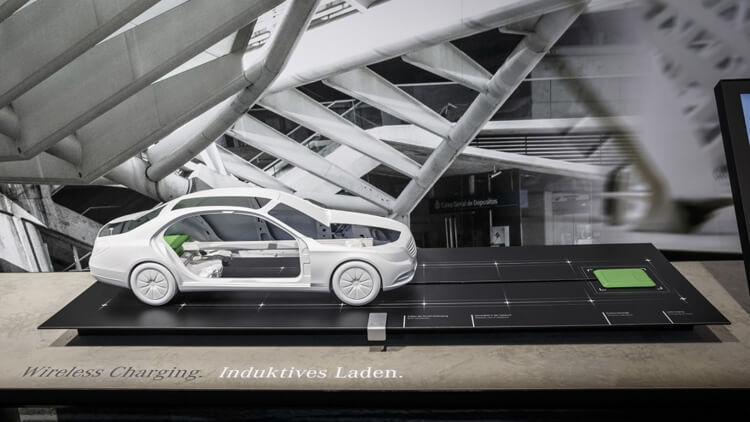 Гибрид Mercedes S550e получит поддержку беспроводной подзарядки