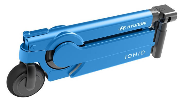 Hyundai IONIQ Scooter: складной самокат для преодоления «последней мили»