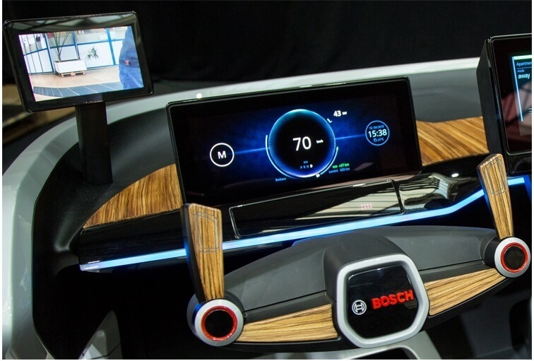 Bosch презентовал свой концепт автомобиля будущего на MWC 2017