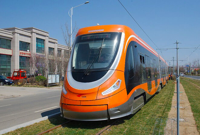 В Китае запустят трамваи на водородных топливных элементах 