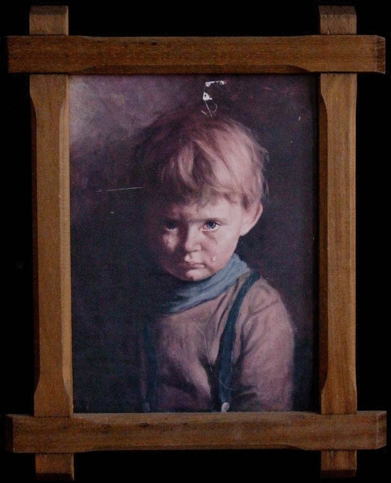  «Плачущий мальчик» —проклятая картина Бруно Амадио