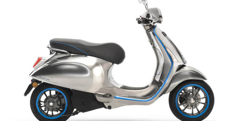 Vespa выпустит первый электрический скутер в Европе осенью 2018 года