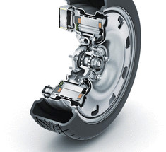 Электропривод нового поколения E-Wheel Drive на Ford Fiesta от компании Schaeffler