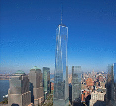Энергоэффективные скоростные лифты в One World Trade Center в Нью-Йорке 