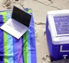 Solar Cooler—пляжный холодильник-подзарядка на солнечных батареях