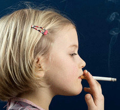 Излишний вес инициирует в детях желание курить