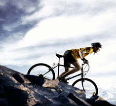 Михал Коллбек: на велосипеде по скалам (видео)