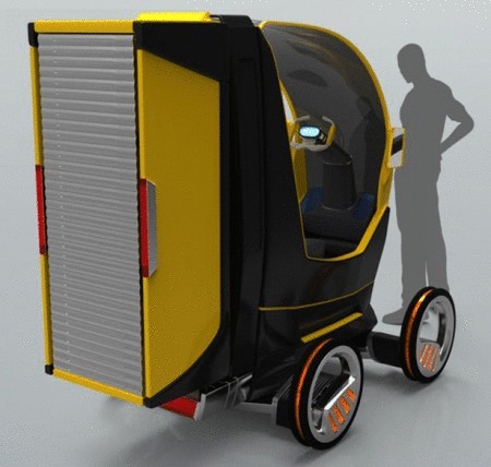 Грузовой электромобиль e-Cargo Box