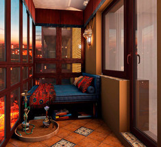 Как маленький балкон  превратить в уютное место для отдыха