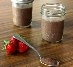 Шоколадный пудинг с семенами чиа—вкуснейший десерт  без грамма сахара 
