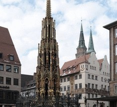 Чудо фонтан в Нюрнберге