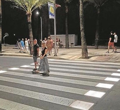  Первый в Испании «умный» пешеходный переход