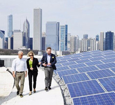 Чикаго перейдёт на 100% снабжение общественных зданий зелёной энергией