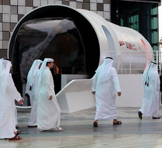 Капсулу Virgin Hyperloop One показали в Дубае