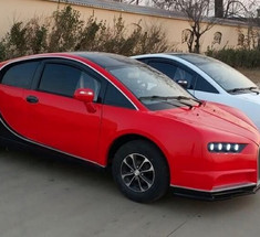 Китайцы создали копию Bugatti Chiron за 300 тысяч рублей