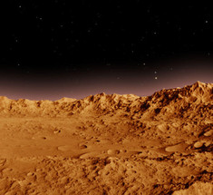 Астрофизики нашли жидкую воду под полярным льдом Марса