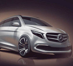 Mercedes-Benz покажет в Женеве электрический V-Class