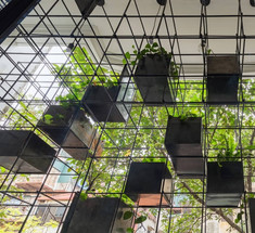 Способ оживления серых однообразных балконов в городской среде
