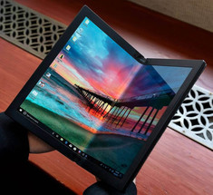 Lenovo представила прототип ноутбука с гибким экраном