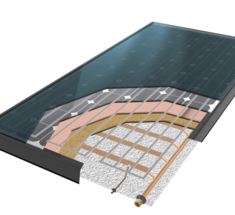 Фотоэлектро-тепловая панель из Китая SolarMaster