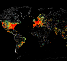 Как выглядят на карте все устройства, подключенные к интернету