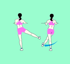 Махи ногами: Какие мышцы работают и техника выполнения 