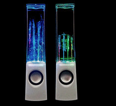 Water Dancing Speakers: стильные колонки с фонтанчиками и светомузыкой