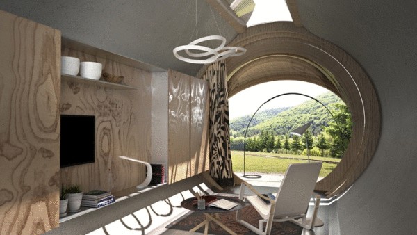 Мини гостиница DROP – экологичное мобильное жилье для современных кочевников