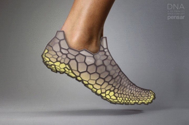Обувь, распечатанная на 3D-принтере, никогда не натрет ногу