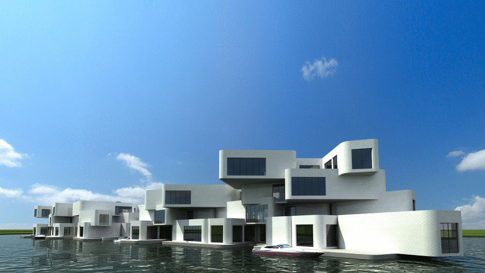 ТОП-3 плавающих домов или обзор водной недвижимости будущего 