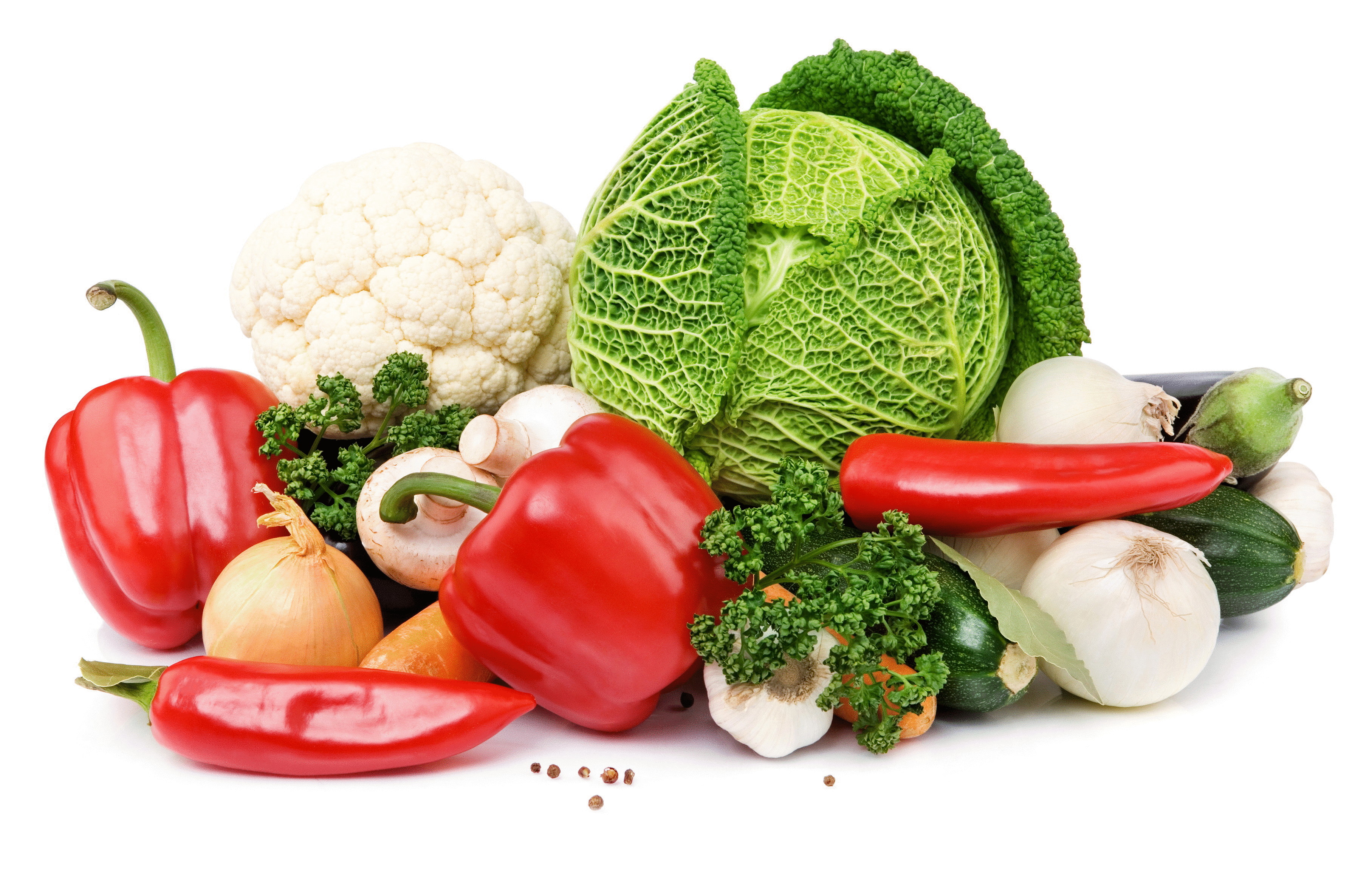 Целебные свойства овощей для Вашего организма