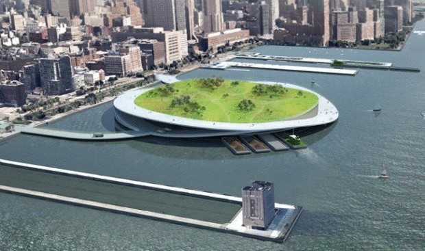 В ближайшем будущем в Нью-Йорке могут появиться несколько «зеленых» островов