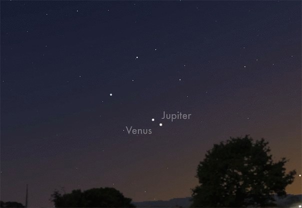 Венера и Юпитер встретятся 30 июня