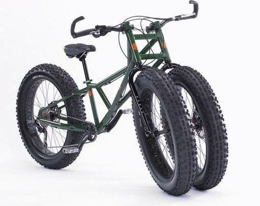 Трёхколёсный велосипед-внедорожник от Rungu 