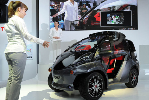 Smart Insect – одноместный электромобиль от компании Toyota