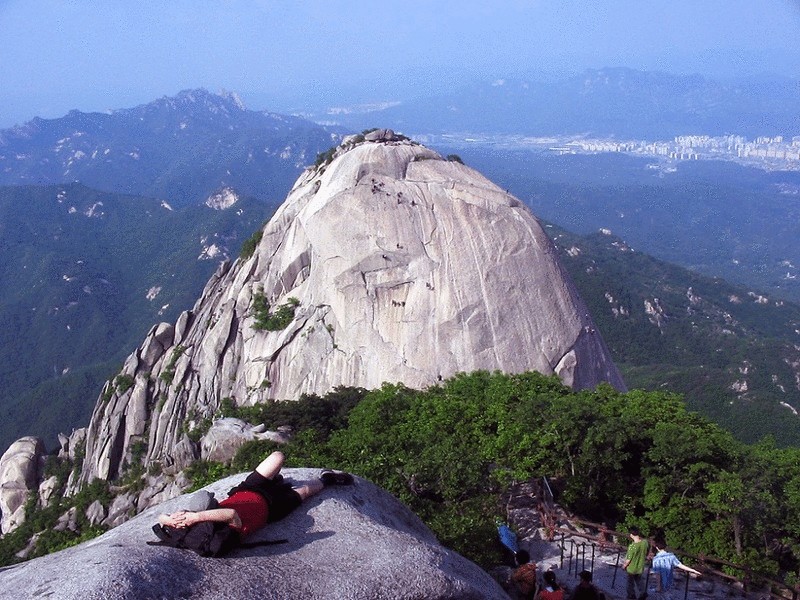Фоторепортаж гора Пукхансан в Сеуле