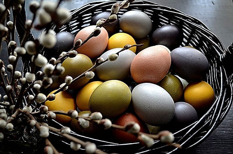 Крашенки: Рецепты окраски яиц натуральными красителями