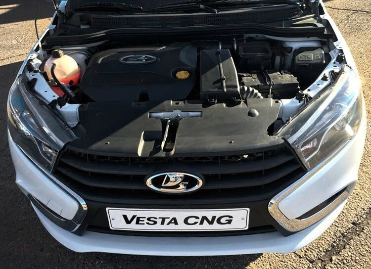 Двухтопливная LADA Vesta CNG поступит в продажу к концу года