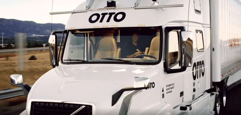 Автономная фура Otto совершила свой первый беспилотный рейс 
