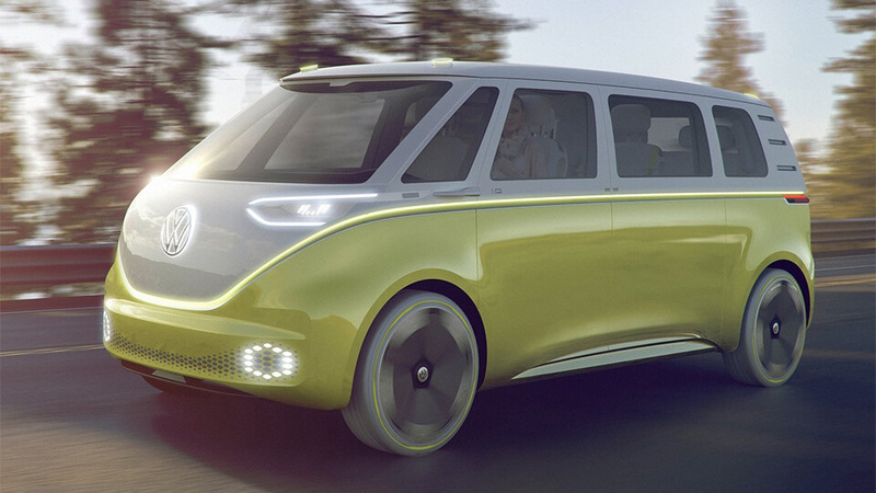 Volkswagen построил полноприводный минивэн на электротяге