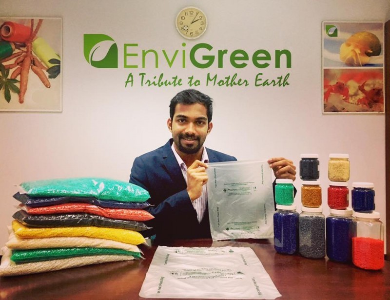 В Индии начали производство биоразлагаемого пластика