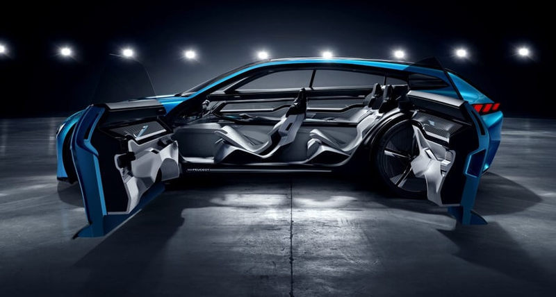 Peugeot показала беспилотный гибридный концепт Instinct