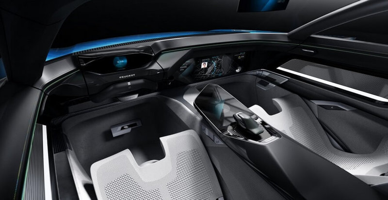 Peugeot показала беспилотный гибридный концепт Instinct