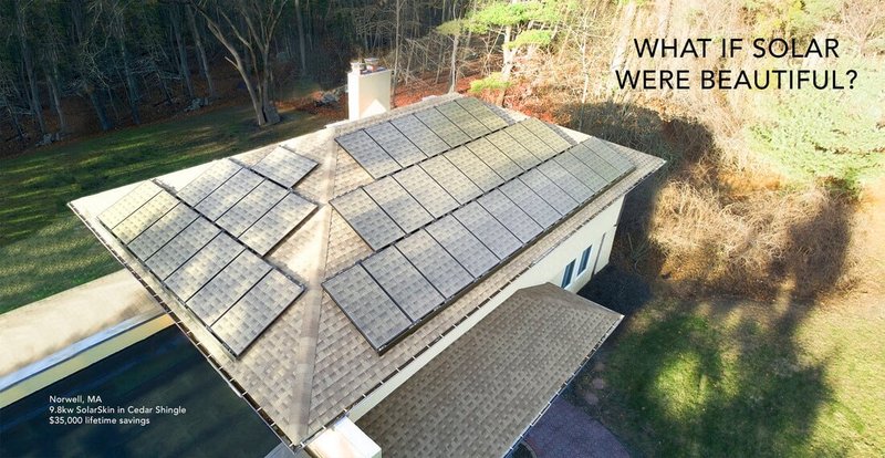 Созданы солнечные панели, «мимикрирующие» под крышу